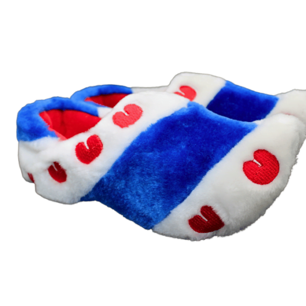 Klomppantoffel Fryslân wit