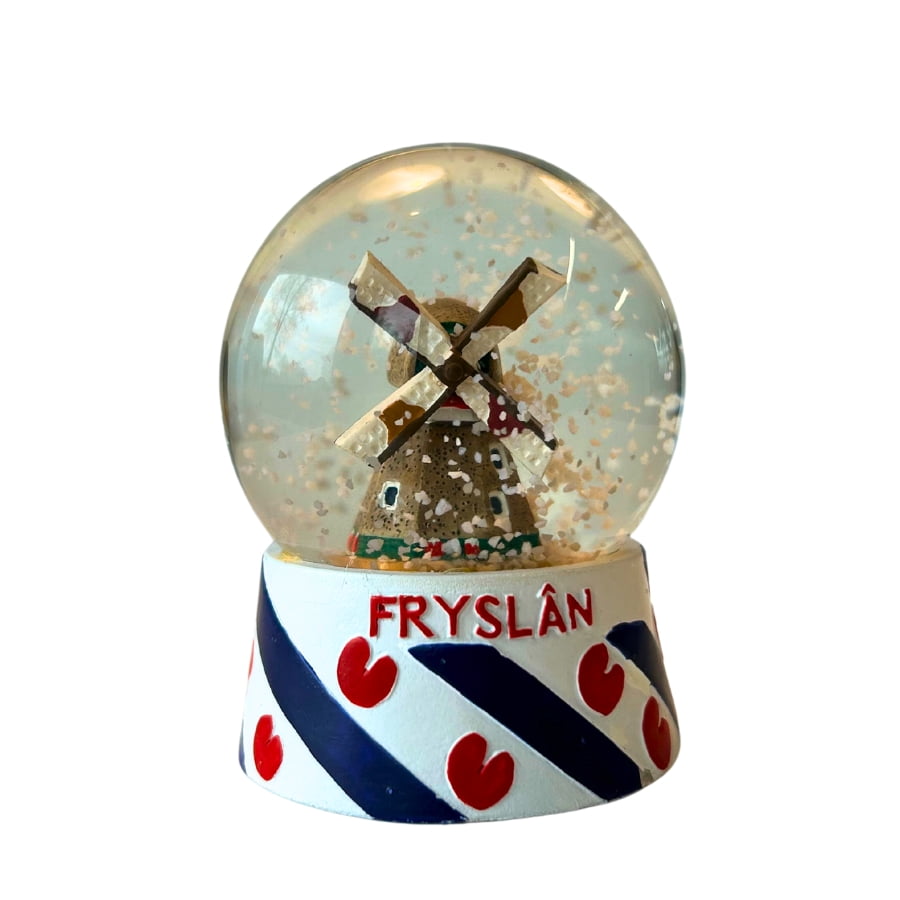 Sneeuwbolschudbol Fryslân molen
